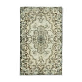 Tapis vintage oriental 1980s 170 cm x 267 cm noué à la main