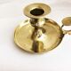 Copper hand candle holder called "cellar rat" Art Nouveau / Art Deco style