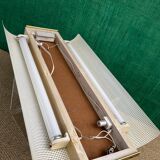 Illuminated wall mirror by Ernest Igl for Hillebrand, mid-century, Germany, 1960s.