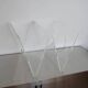 Roche Bobois plexiglass magazine rack
