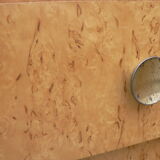 Pair of art deco bedside commode