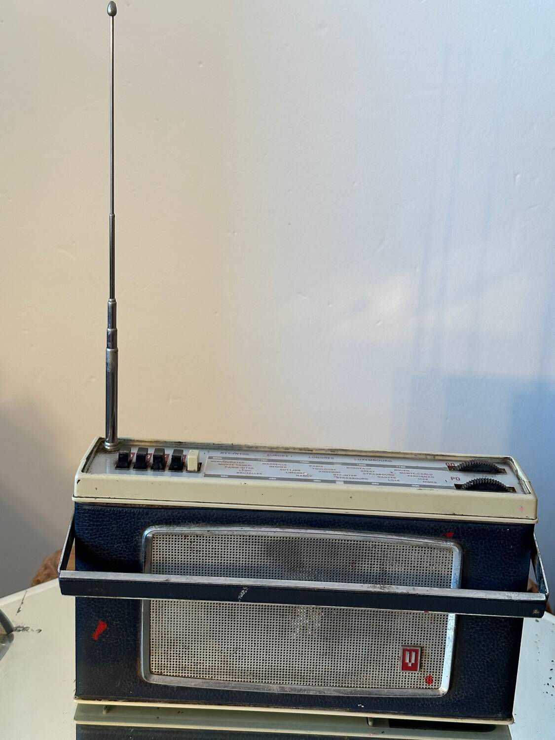 Vintage DUCRETET THOMSON PO/GO/OC Radio Transistor - Untested