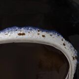 Large speckled ceramic bowl, 1950s