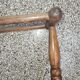 Wooden towel rack