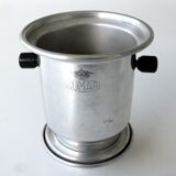 Old Nomar porcelain coffee maker with filter - like new - flower decor