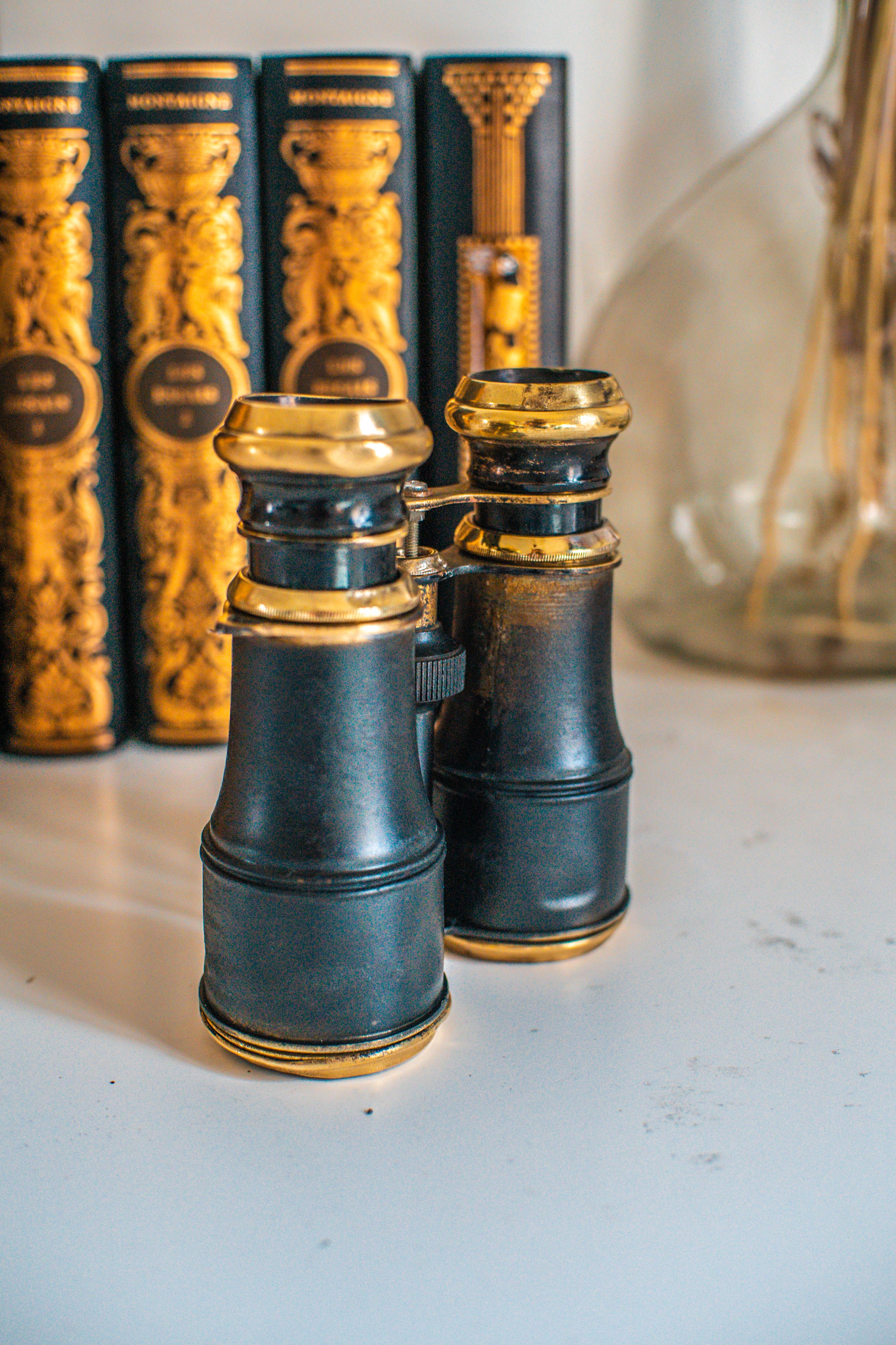 Pair of antique theater binoculars
