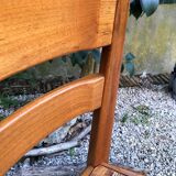 Chaises en orme vintage années 80