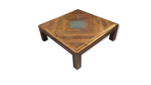 table basse en chêne - massif