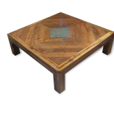 Table basse en chêne massif