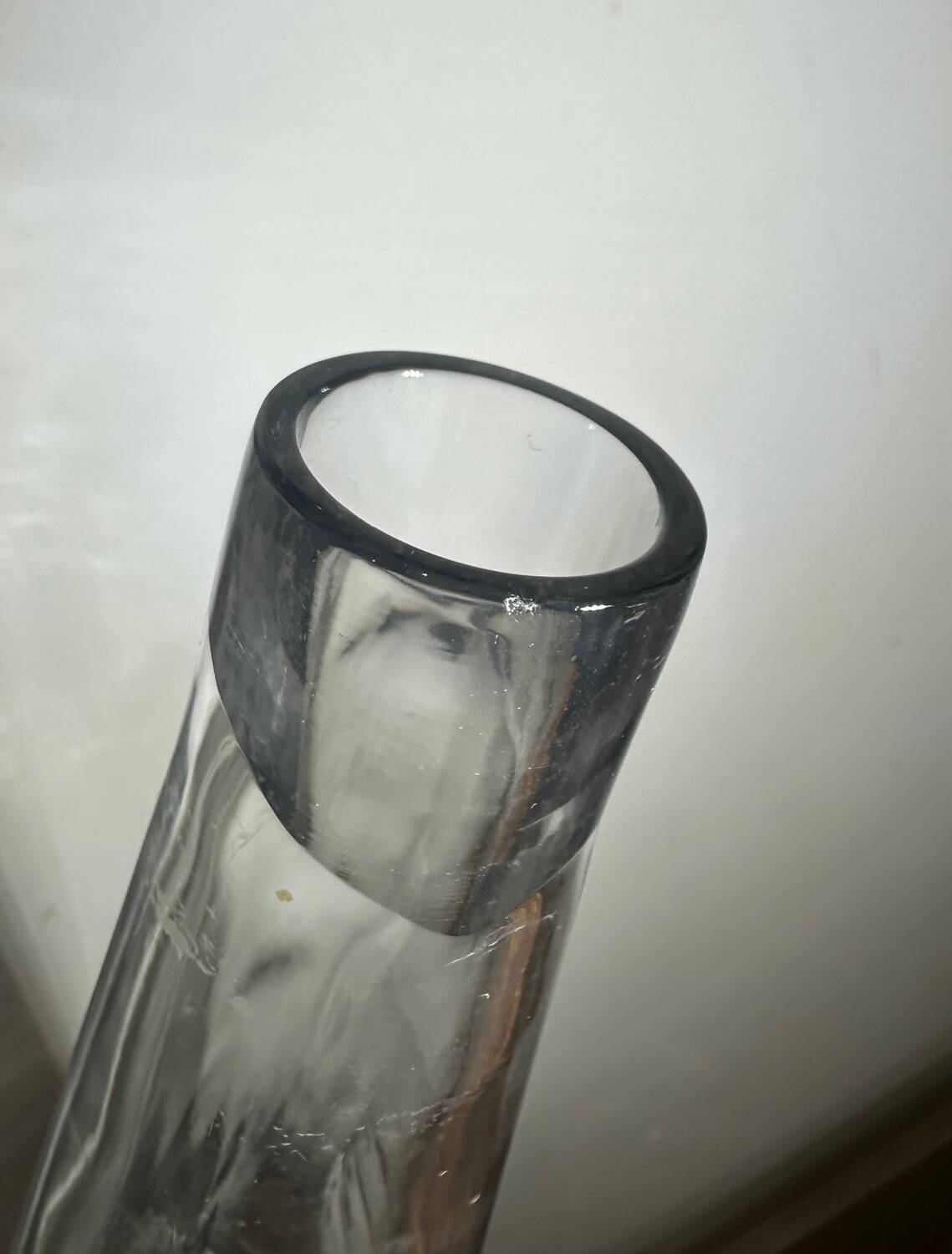 Daum France Crystal Pear Whiskey Decanter Numbered Hilton Mac Connico