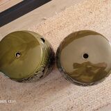 2 tables d appoint en céramique