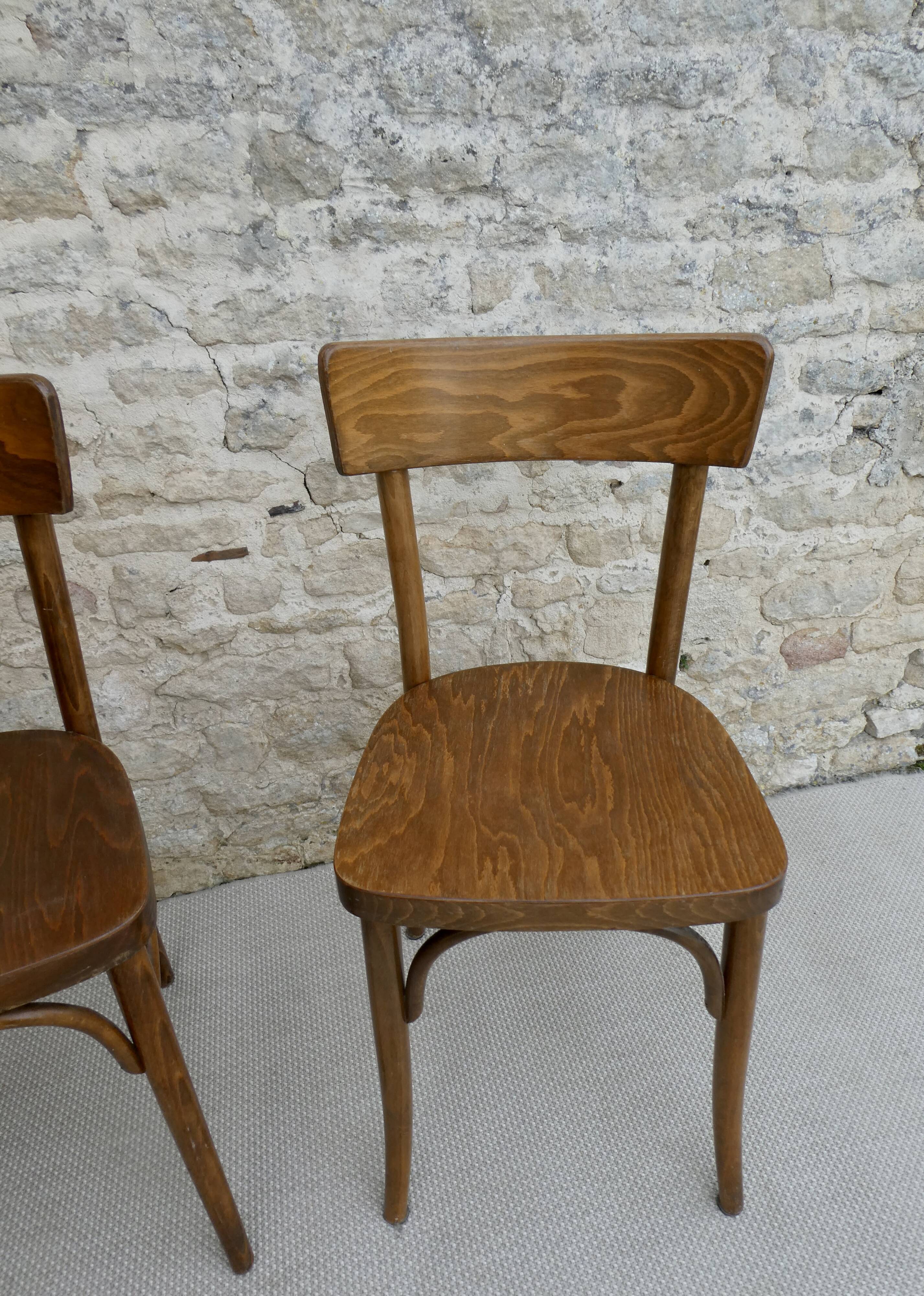 Pair of chairs bistrot Thonet