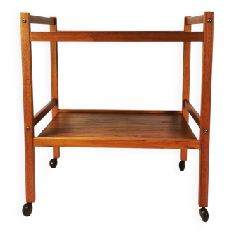 Mid century teak bar table, brdr.forbo, denmark, 1960s