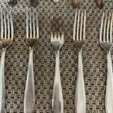 Spoons, forks, small spoons, ladle