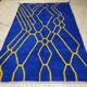Handmade traditional pure wool rug 2/3 m