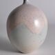 Vase en grès unique Bo Scullman, moderne scandinave, fin du 20e siècle