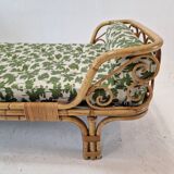 Italian Bamboo Daybed, 1960s