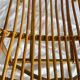 Paire de fauteuils corbeille en rotin