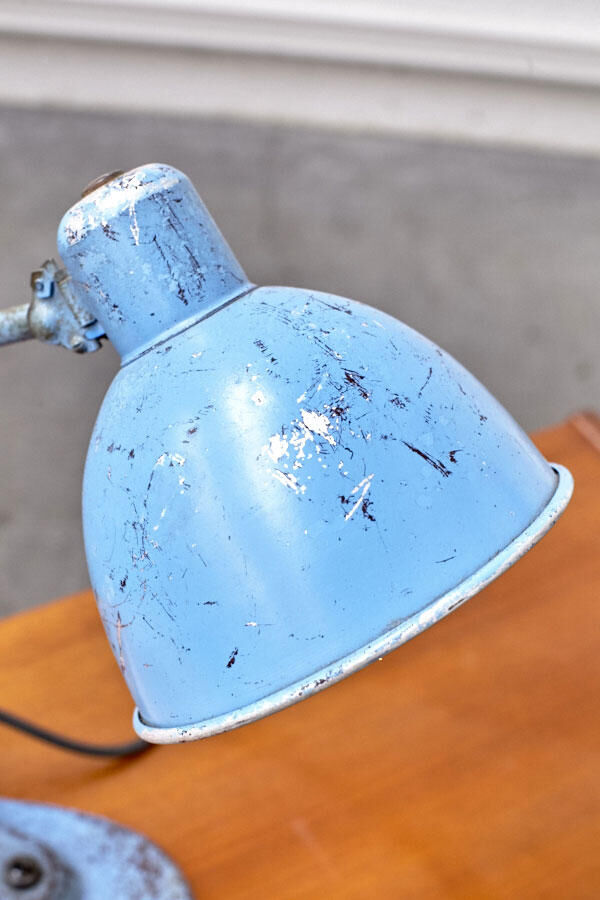 Industrial desk lamp