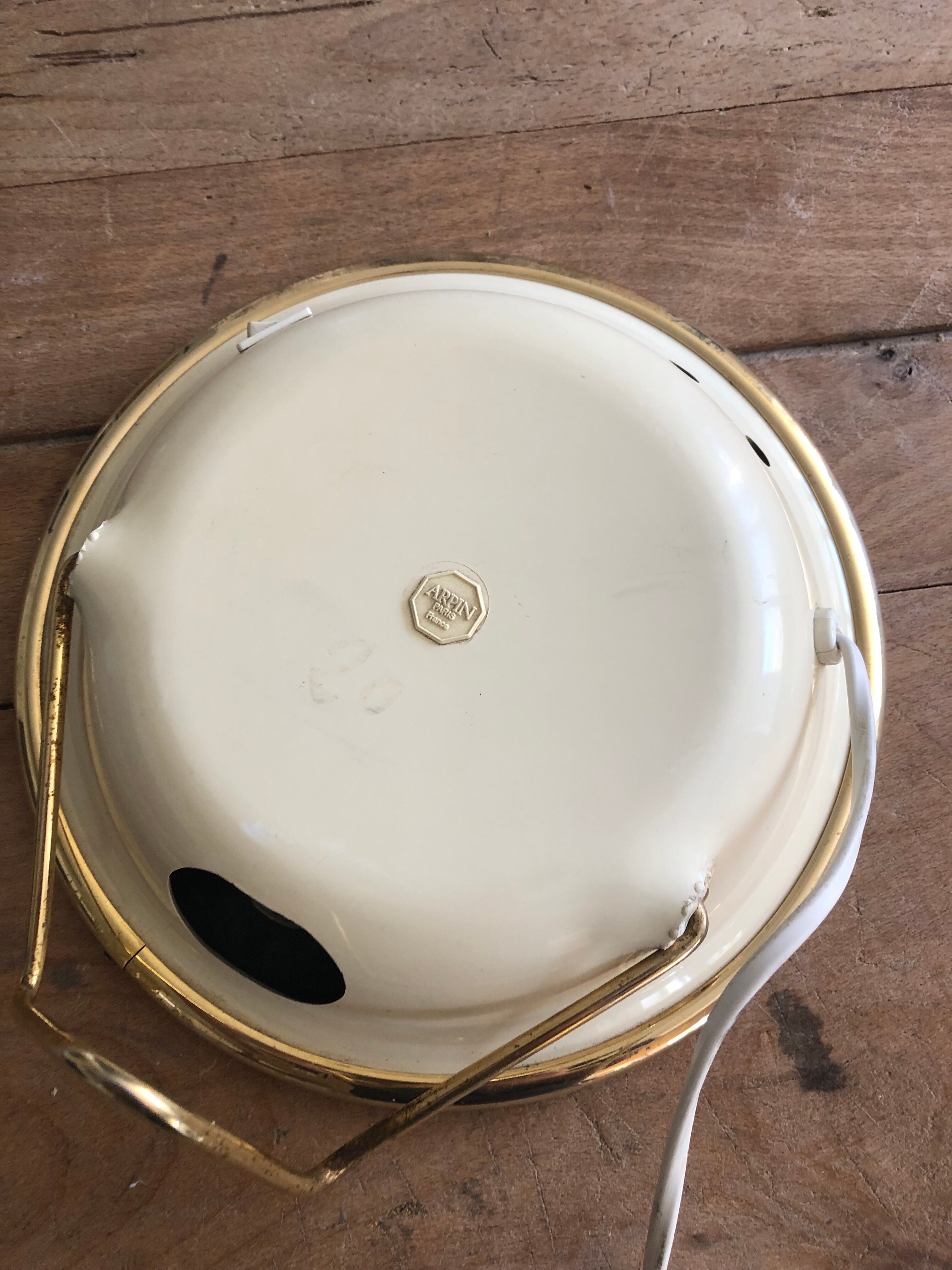 Arpin vintage magnifying mirror