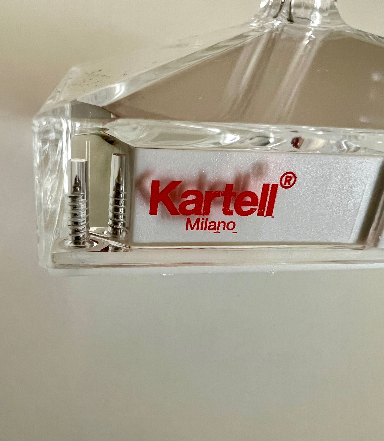 Kartell Original Transparent Battery Lamp – design by Ferruccio Laviani