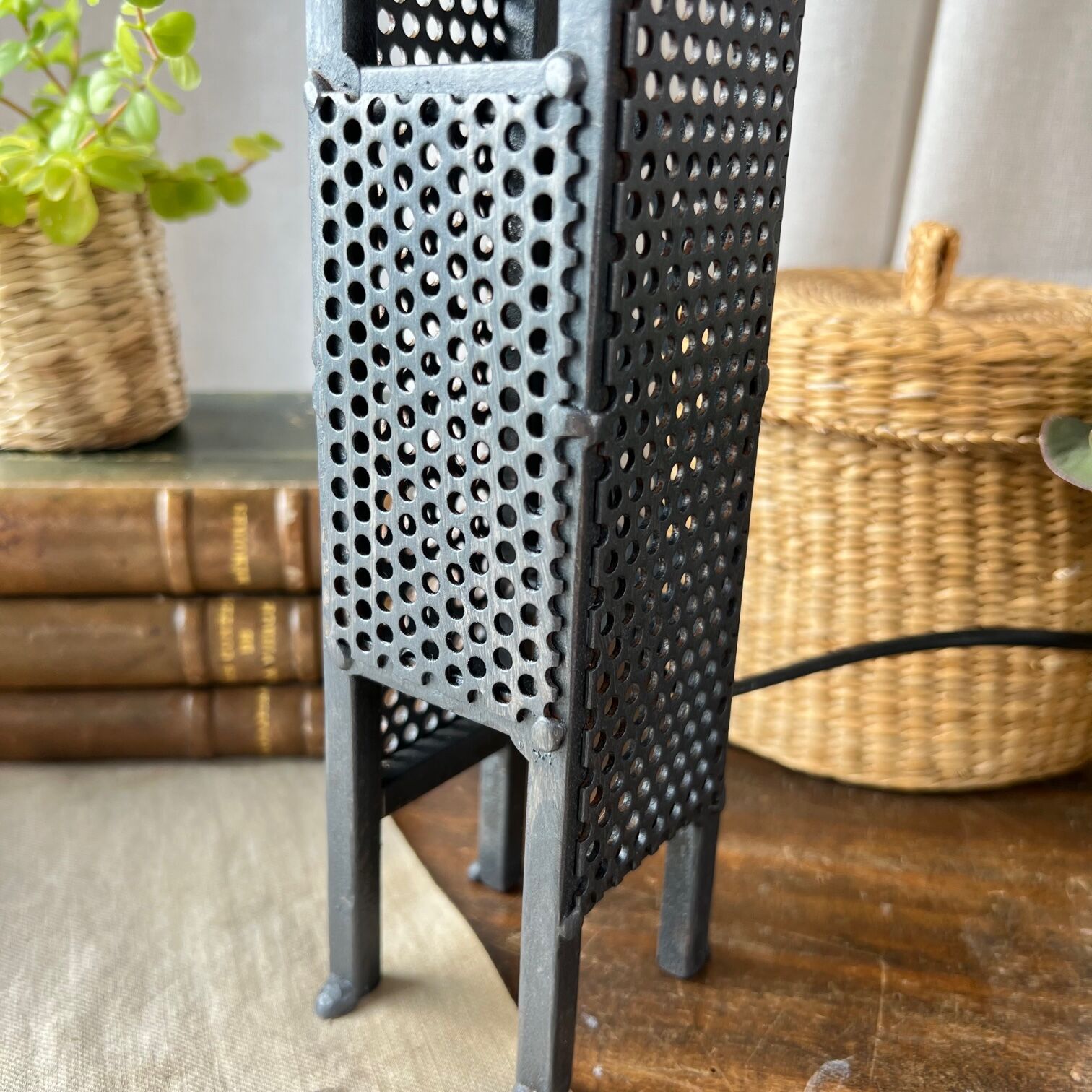 Handmade lamp industrial style