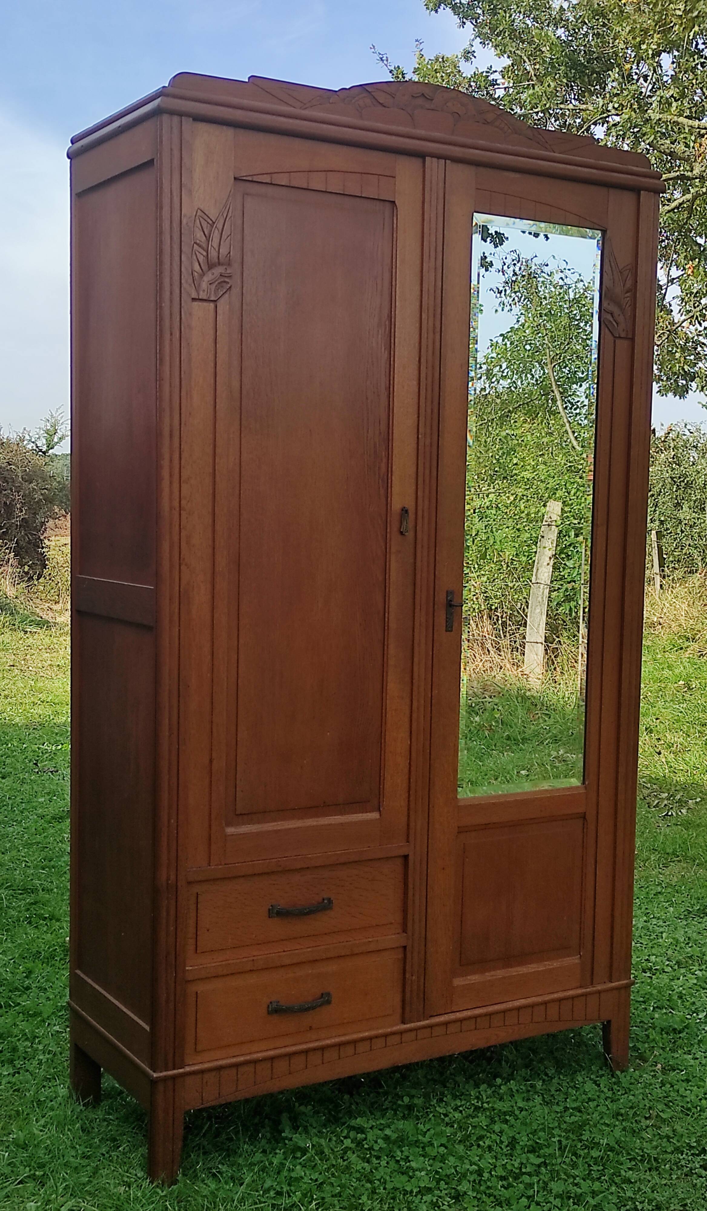 Parisian art deco wardrobe