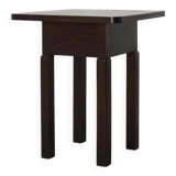 Art Deco square Oak Side Table, France, circa 1920