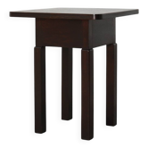 Art Deco square Oak Side Table, France, circa 1920
