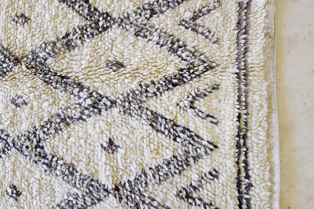 Tapis beni ourain 117x337cm