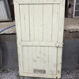 19th-century solid oak barn door