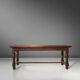 20th Century French Rustic oak Dining Table