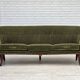 1970s, Norwegian vintage 3-seater sofa, teak wood.