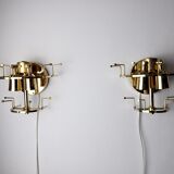 Pair of Kinkeldey wall light Germany 1970