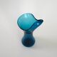 Cobalt glass jug, Danish design, 1950s, made in Denmark