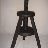 Screw piano stool restyled velvet fabrics