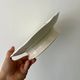 Compote dish or antique footed plate in ironstone - Villey de Longc
