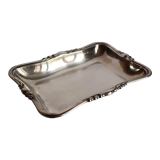 Silver metal dish