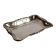 Silver metal dish