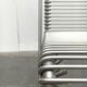 Postmodern German kitchen bar stool Kreuzschwinger by Till Behrens for Schlubach, 1980s.