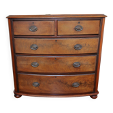 commode anglaise  Victoenne (19 ème) acjou massif