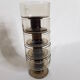 Lot of 5 champagne or vintage dessert glasses, Pegasus, 70s