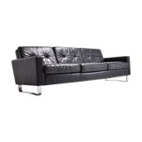 3-seater leather sofa 1960