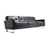 3-seater leather sofa 1960
