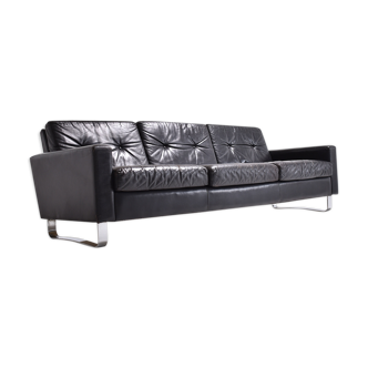 3-seater leather sofa 1960