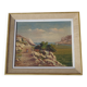 Old painting, landscape of the Calanques de Cassis, signed Alberti.