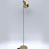 Vintage 20th Century Brass Spotlight Floor Lamp By NAFA, European Plug, 1960's