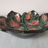 Vintage glazed ceramic trinket bowl