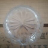 Vintage glass sugar box