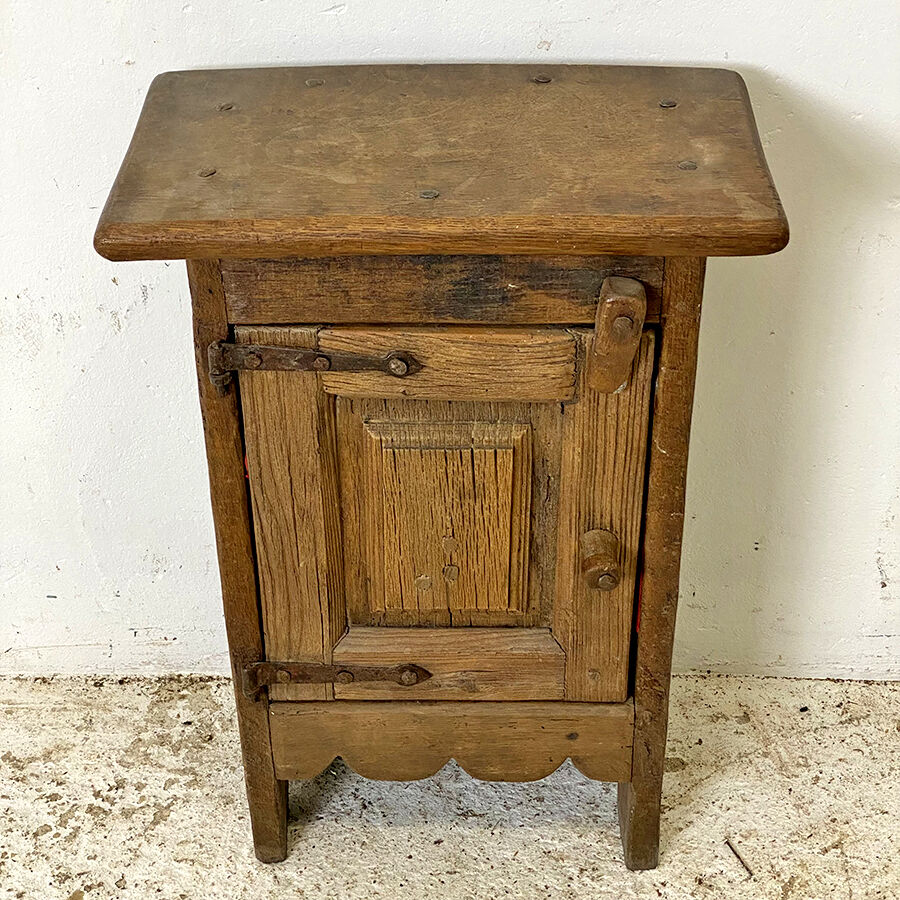 Rustic bedside table